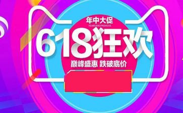 618活动策划总结优质6篇