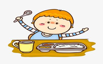 幼儿吃饭的教案5篇
