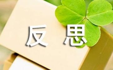 反思日活动总结5篇