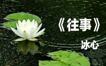 以往事为题作文6篇
