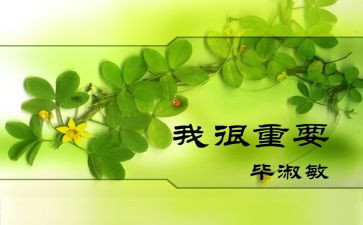 毕淑敏我很重要读后感8篇