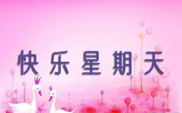 写我的星期天作文优质6篇