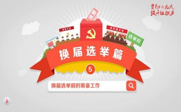 2023选举工作总结5篇