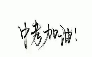 写中考的演讲稿推荐6篇
