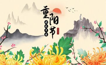 重阳月活动总结通用7篇