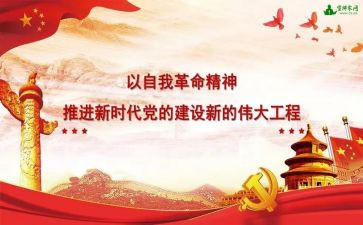 推进自我革命心得体会8篇